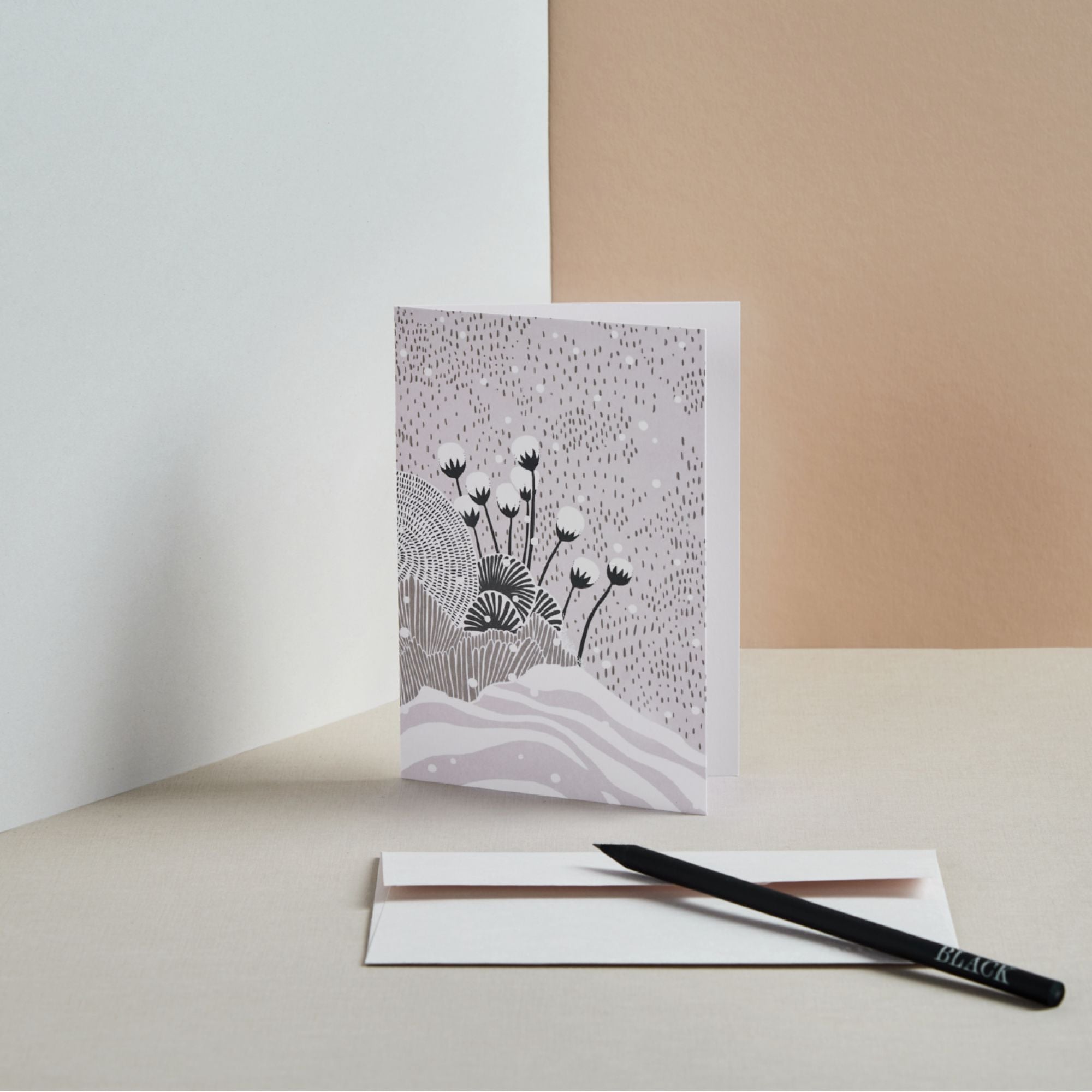 Greeting Card Winter Harmony