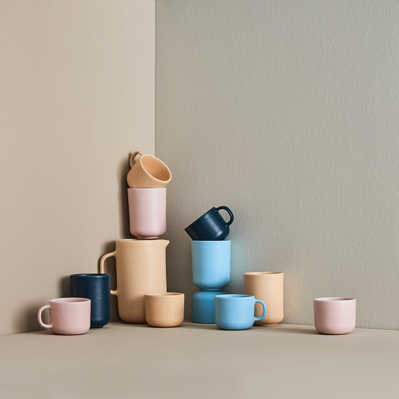 Stoneware Mug Apricot